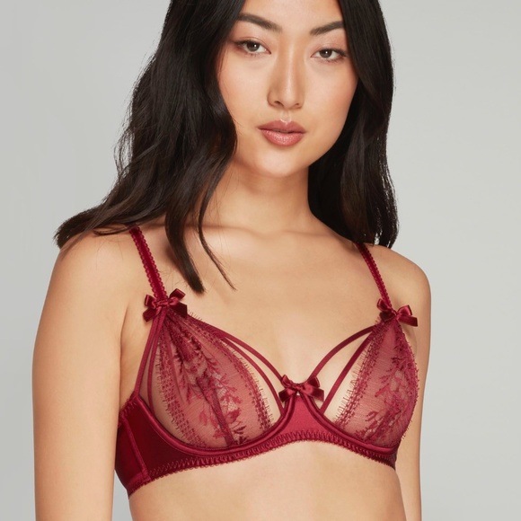 Agent Provocateur Other - NWT Agent Provocateur Tanya Dark Red Bra